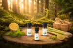 Energie des Waldes Set mit Zitrone, Zitronengras, Pfefferminz