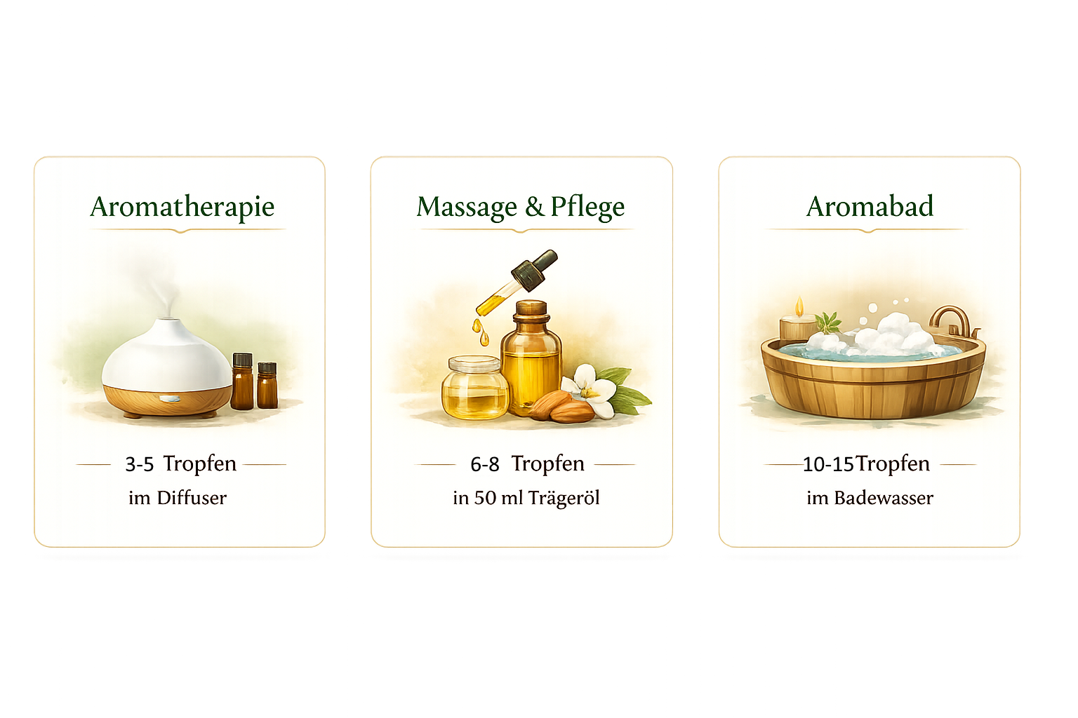 Eukalyptus Bio-Öl Aromatherapie und Pflegeanwendung